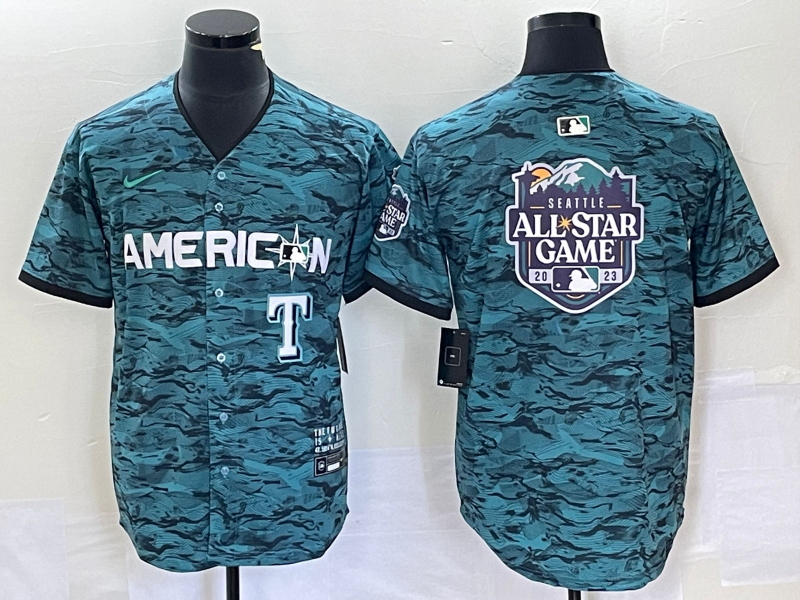 Men's American League Texas Rangers Teal 2023 MLB All-Star Limited Jersey